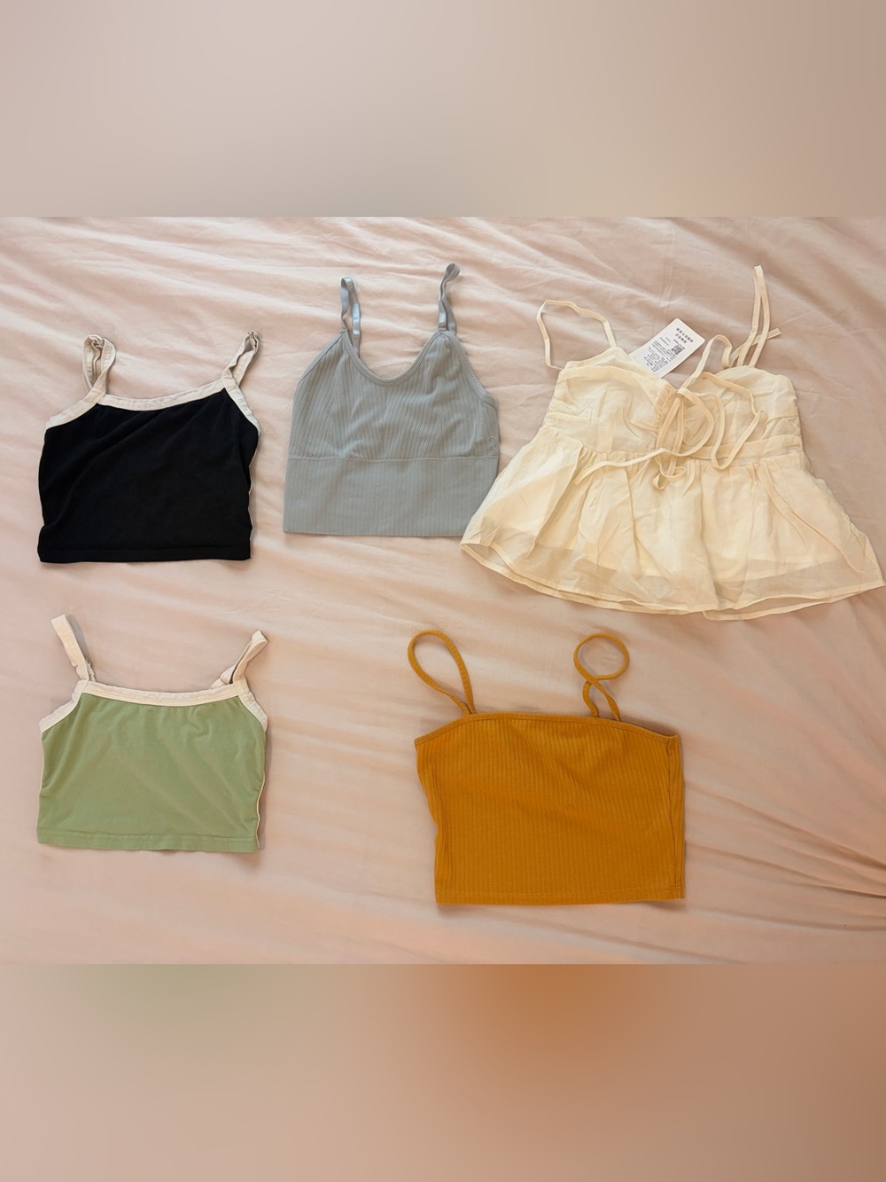 Crop top 5 piece bundle